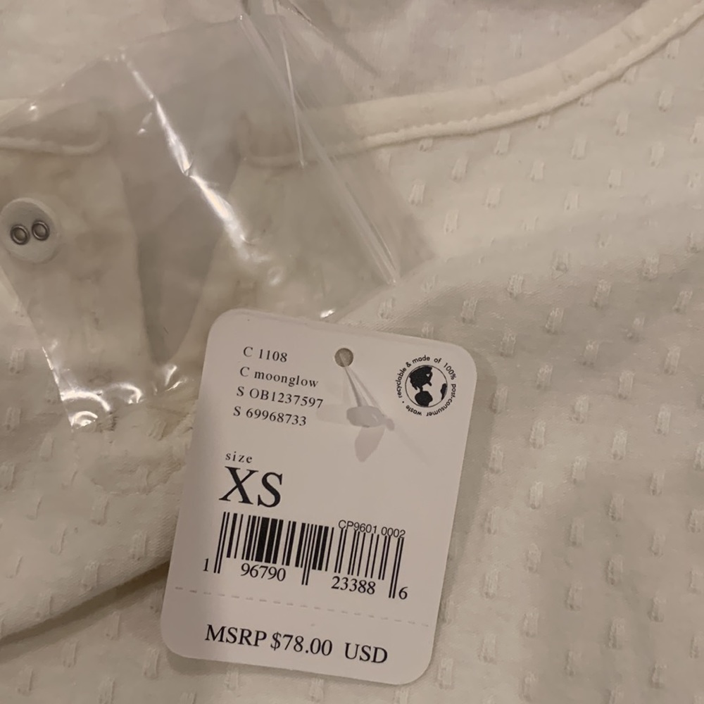 New Free People Brunch Date Puff Sleeve Top in Size XS - Picture 7 of 10